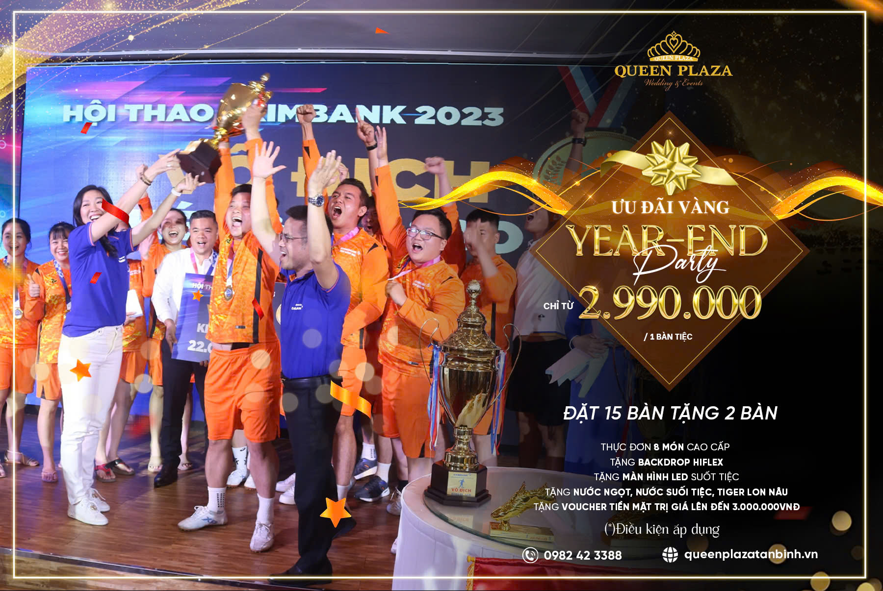 TRỌN GÓI TIỆC CÔNG TY 2990K/BÀN