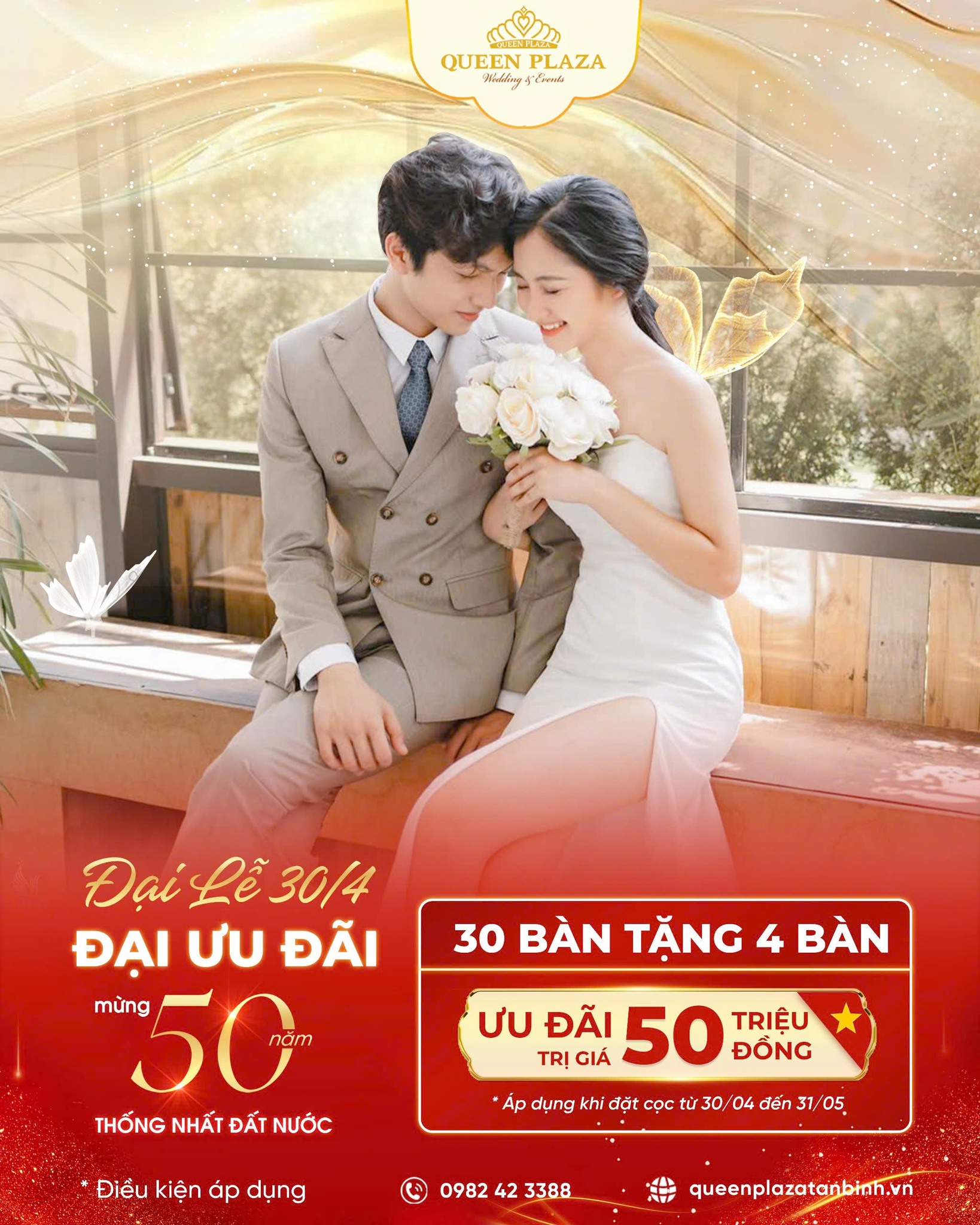 ĐẠI LỄ – ĐẠI ƯU ĐÃI TẠI QUEEN PLAZA TÂN BÌNH