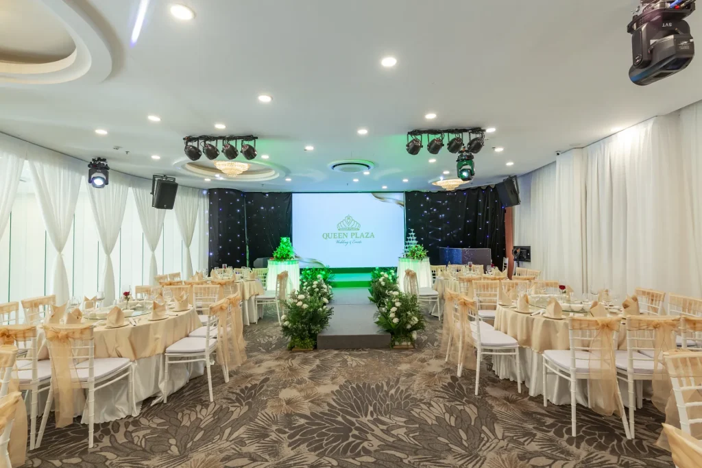 Sảnh Queen Pearl tại Queen Plaza Tân Phú