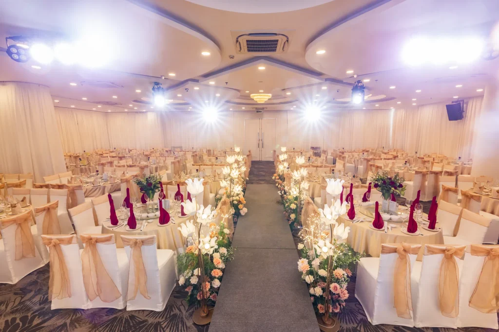 Sảnh Queen 3 tại Queen Plaza Tân Phú