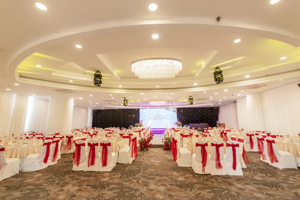 Sảnh Queen 5 tại Queen Plaza Tân Phú